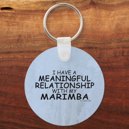 Porte-clés Relation significative Marimba (Verso)
