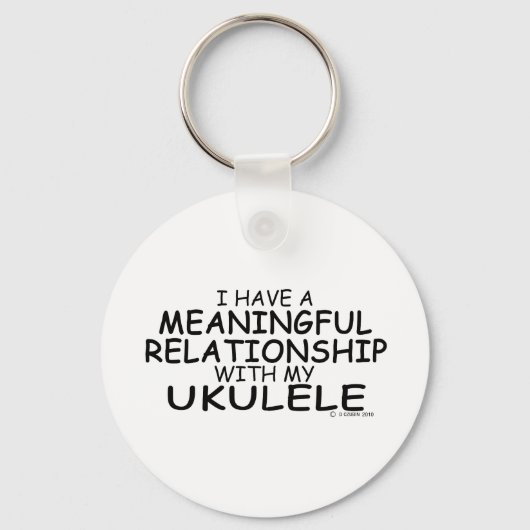 Porte-clés Relation significative Ukulele (Recto)