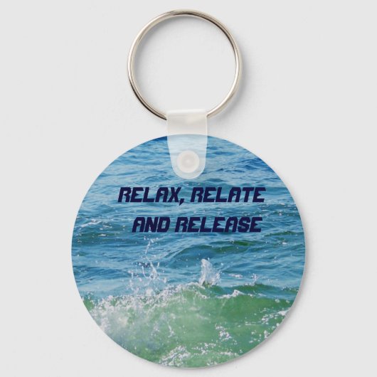 Porte-clés Relax, Relax et Release_Porte - clé (Recto)