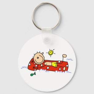 Porte-clés Relaxation sur matelas gonflables