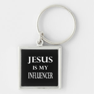 Porte-clés Religion - Jésus est mon influenceur