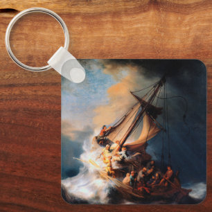 Porte-clés Rembrandt - La tempête de la mer de Galilée