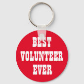 Porte-clés Remerciements de bénévoles merci cadeau (Recto)