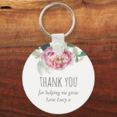 Porte-clés Remerciements | Enseignant (Recto)