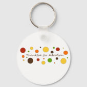 Porte-clés Remerciements pour l'adoption (Recto)