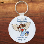 Porte-clés Remerciements! Vous êtes un ange ! (Recto)