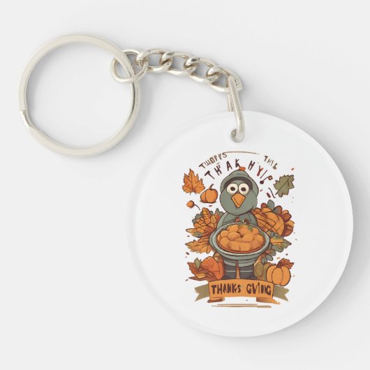 Porte-clés Remercier et partager l'amour (Devant)