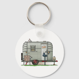 Porte-clés Remorque Avion Camper