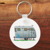 Porte-clés Remorque Camper Spartan RV (Recto)