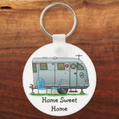 Porte-clés Remorque Camper Spartan RV HSH (Recto)