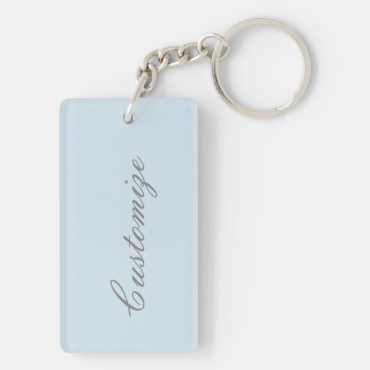 Porte-clés Remorque minuscule Thunder_Cove de larme (Dos)