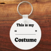 PORTE-CLÉS REMPLIR DANS LE COSTUME VIDE (Recto)