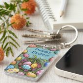 Porte-clés Remplissez Votre Panier Avec Joie Porte - clé Acry (Devant droit)