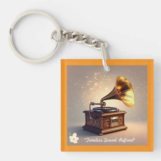 Porte-clés "Renaissance classique du Gramophone" (Devant)
