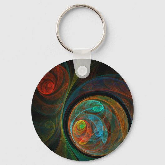 Porte-clés Renaissance du Porte - clé d'art Abstrait (Recto)