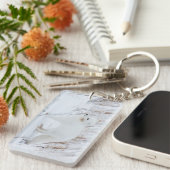 Porte-clés Renard arctique (Devant droit)