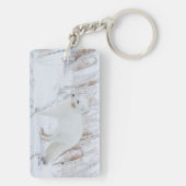 Porte-clés Renard arctique (Dos)