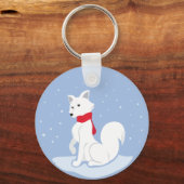 Porte-clés Renard arctique (Recto)