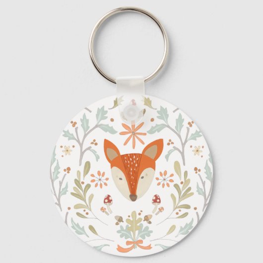 Porte-clés Renard des bois (Recto)