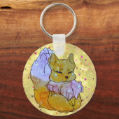 Porte-clés Renard nommé Dice (Verso)