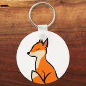 Porte-clés Renard personnalisable (Recto)