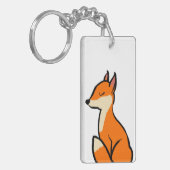 Porte-clés Renard personnalisable (Devant gauche)