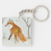 Porte-clés Renard rouge (Dos)