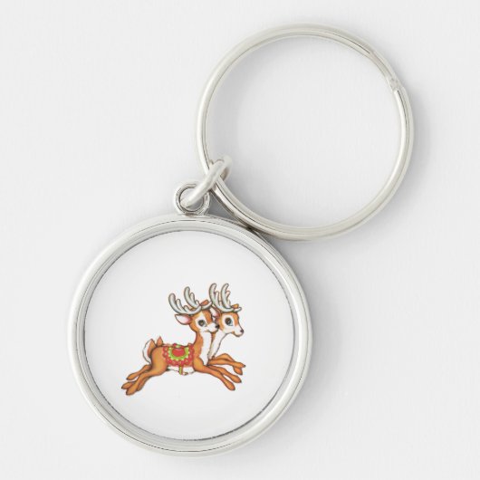 Porte-clés Renard vintage (Devant)