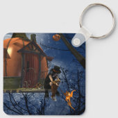 Porte-clés Rencontre de création d'Halloween mignonne (Dos)