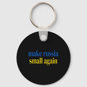 Porte-clés Rendez la Russie petite à nouveau Gloire à l'Ukrai