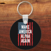 Porte-clés Rendez l'Amérique le 4 juillet de l'indépendance (Recto)