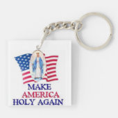 Porte-clés Rendre à l'Amérique le Saint Porte - clé (Dos)