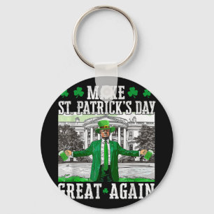 Porte-clés Rendre la fête de St. Patricks à nouveau formidabl