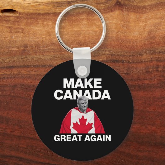 Porte-clés Rendre la grandeur du Canada à nouveau amusant Tru (Recto)