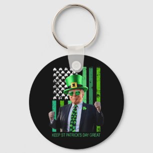 Porte-clés Rendre la grandeur du Jour de la Saint Patrick à l