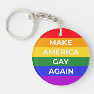 Porte-clés Rendre l'Amérique gay