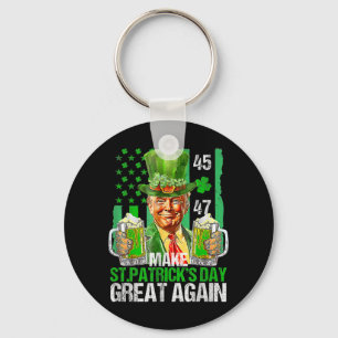 Porte-clés Rendre le Jour de la Saint Patrick grand à nouveau