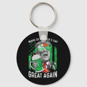 Porte-clés Rendre le Jour de la Saint Patrick grand à nouveau