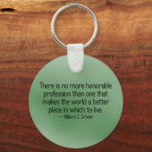 Porte-clés Rendre le monde meilleur (Recto)