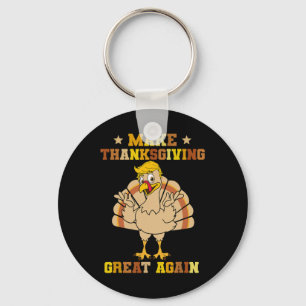 Porte-clés Rendre sa grandeur à Thanksgivings Trump Turkey 20