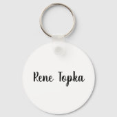 Porte-clés René Topka (Verso)