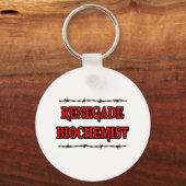 Porte-clés Renégat Biochimiste (Recto)