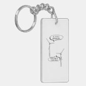 Porte-clés Renewable Energy I'm A Huge Fan – Wind Energy (Devant gauche)