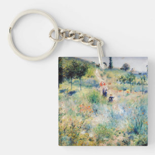 Porte-clés Renoir - Chemin menant à travers l'herbe haute