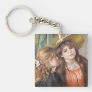 Porte-clés Renoir - Portrait de deux petites filles