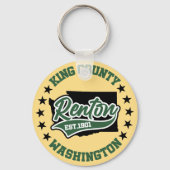 Porte-clés Renton, Washington (Verso)