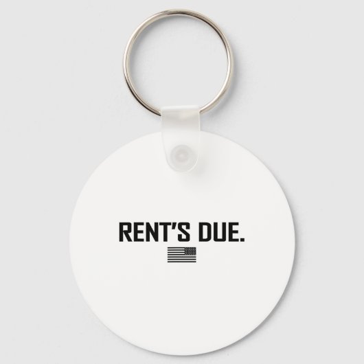 Porte-clés Rent's due Work Bodybuilder Weightlifting Tee (Recto)