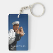 Porte-clés Renvoi inconditionnel, Porte - clé Sarasota (Dos)