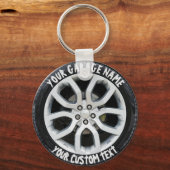 Porte-clés Réparation du service de voiture Garage Propriétai (Recto)