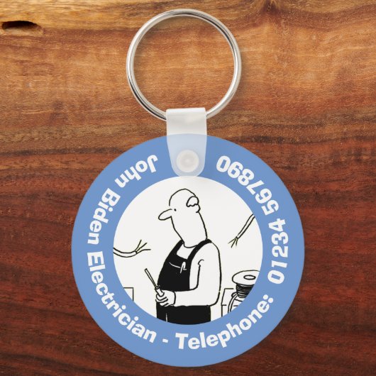 Porte-clés Réparations électriques et électriques (Verso)